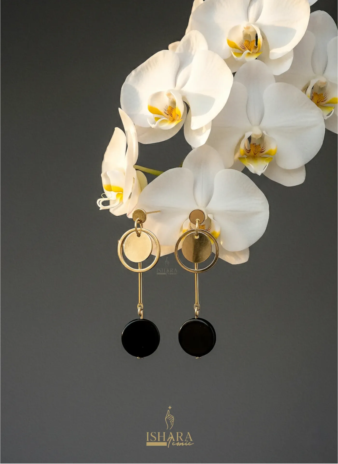 Geometric Statment Drop Earrings