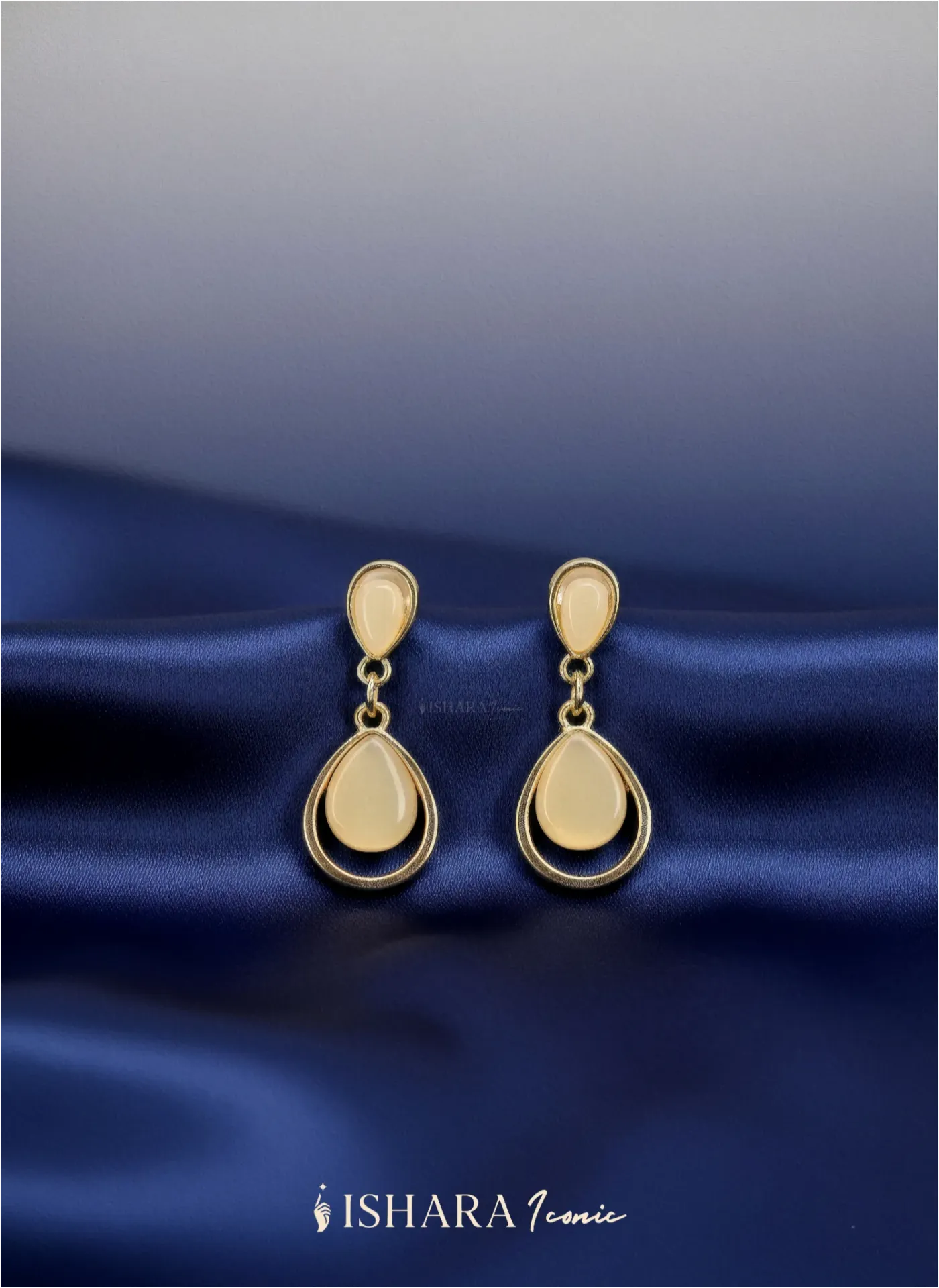Elegant Drop Gold Dangle Earrings